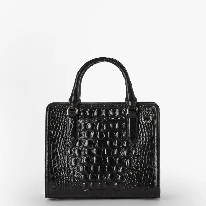 Brahmin Satchels Cami Black Melbourne Silver Hardware 8211 Women Brahmin Satchels Cami Black Melbourne Silver Hardware 8211 Women