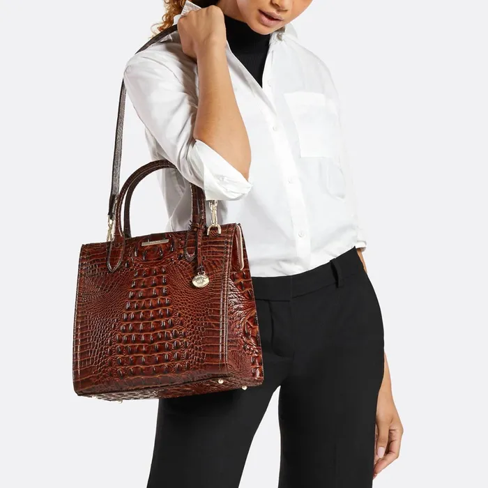 Brahmin Satchels Caroline Matcha Green 8211 Women Brahmin Satchels Caroline Matcha Green 8211 Women