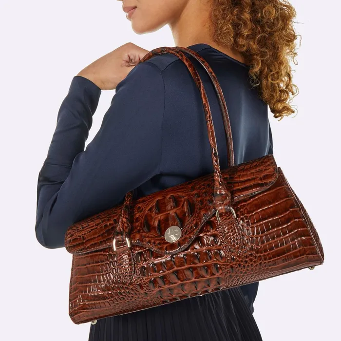 Brahmin Satchels Dayan Timeless Taupe Ombre Melbourne 8211 Women