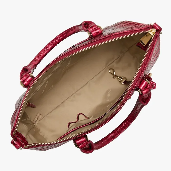 Brahmin Satchels Duxbury Satchel Merlot Ombre 8211 Women Brahmin Satchels Duxbury Satchel Merlot Ombre 8211 Women