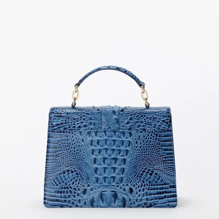 Brahmin Satchels Hallie Blue Serenade Melbourne 8211 Women Brahmin Satchels Hallie Blue Serenade Melbourne 8211 Women