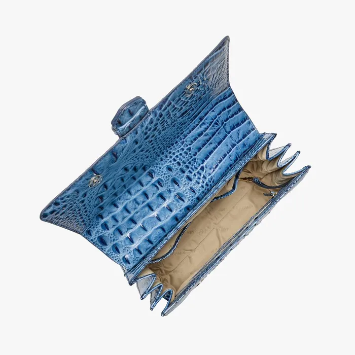 Brahmin Satchels Hallie Blue Serenade Melbourne 8211 Women Brahmin Satchels Hallie Blue Serenade Melbourne 8211 Women