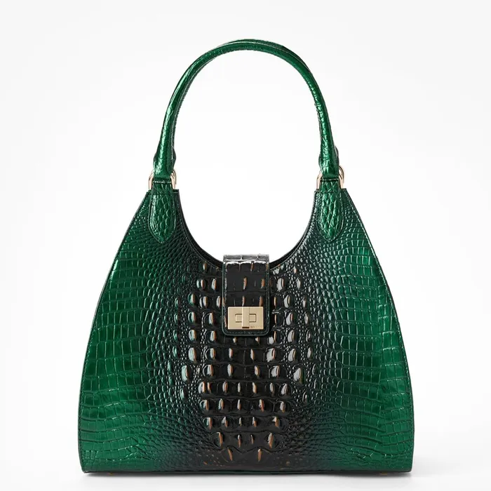 Brahmin Satchels Large Adrian Evergreen Ombre 8211 Women
