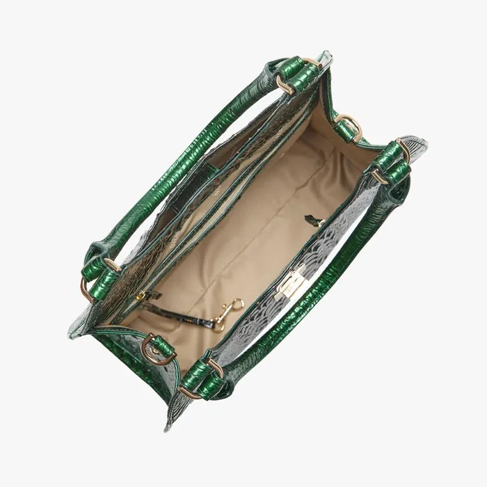 Brahmin Satchels Large Adrian Evergreen Ombre 8211 Women Brahmin Satchels Large Adrian Evergreen Ombre 8211 Women