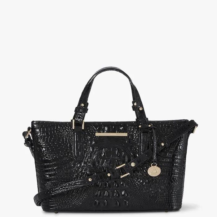 Brahmin Satchels Mini Asher Black Melbourne 8211 Women