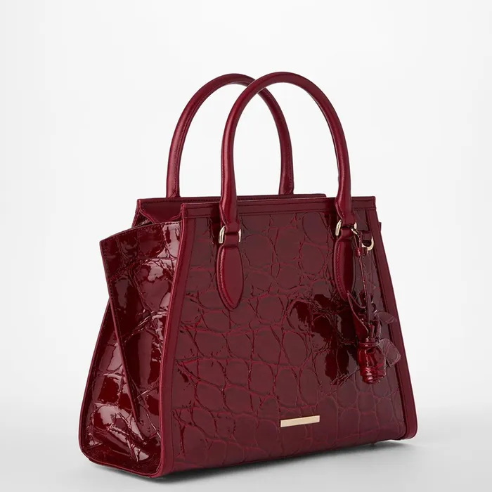 Brahmin Satchels Priscilla Satchel Red Claudine 8211 Women Brahmin Satchels Priscilla Satchel Red Claudine 8211 Women