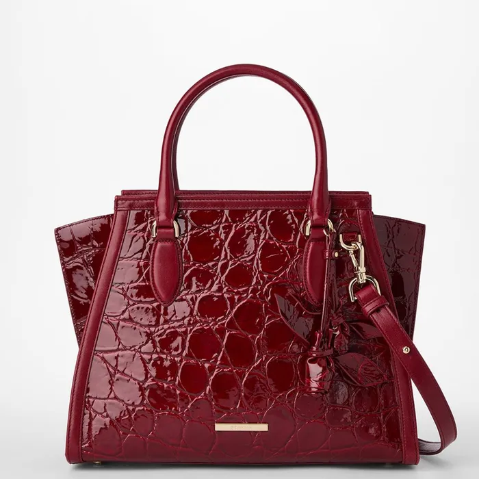 Brahmin Satchels Priscilla Satchel Red Claudine 8211 Women Brahmin Satchels Priscilla Satchel Red Claudine 8211 Women