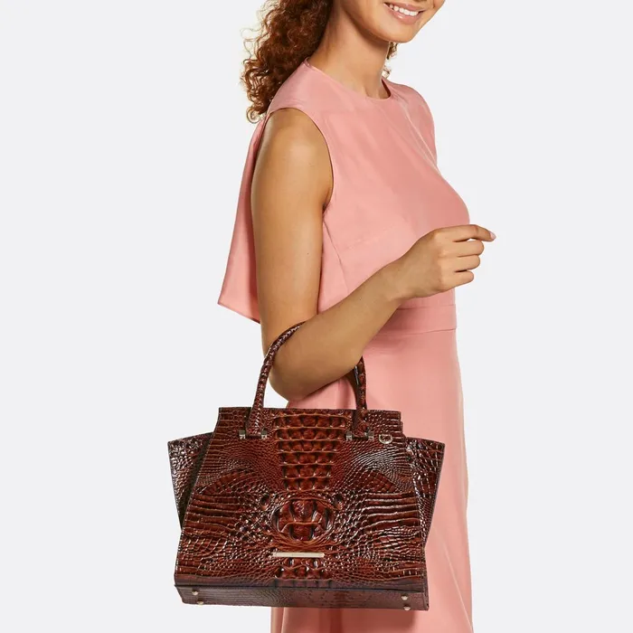 Brahmin Satchels Priscilla Satchel Red Claudine 8211 Women Brahmin Satchels Priscilla Satchel Red Claudine 8211 Women