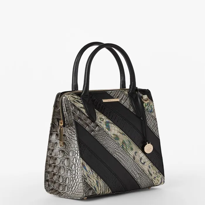 Brahmin Satchels Small Caroline Black Flashback 8211 Women Brahmin Satchels Small Caroline Black Flashback 8211 Women