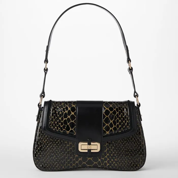 Brahmin Shoulder Bags Nerida Black Cavatica 8211 Women