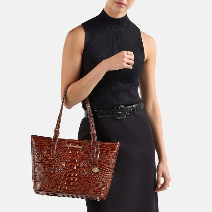 Brahmin Totes and Carryalls Medium Asher Chrome Melbourne 8211 Women Brahmin Totes and Carryalls Medium Asher Chrome Melbourne 8211 Women