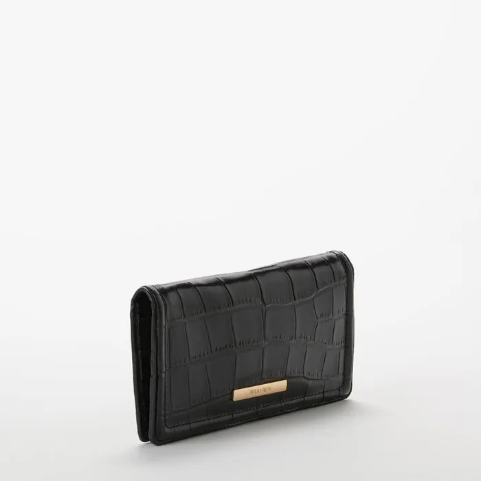 Brahmin Wallets and Wristlets Ady Wallet Black Bedford 8211 Women Brahmin Wallets and Wristlets Ady Wallet Black Bedford 8211 Women
