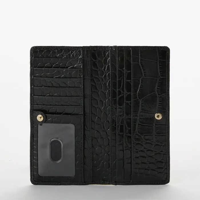 Brahmin Wallets and Wristlets Ady Wallet Black Bedford 8211 Women Brahmin Wallets and Wristlets Ady Wallet Black Bedford 8211 Women