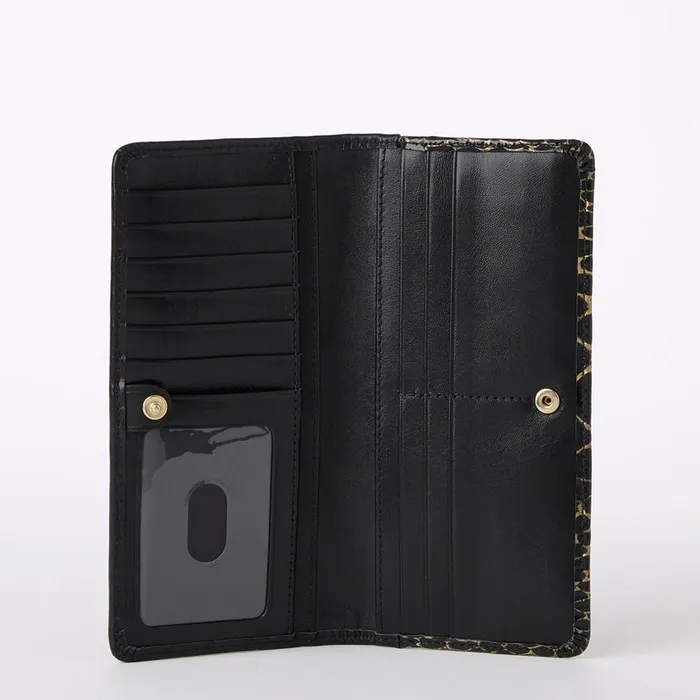 Brahmin Wallets and Wristlets Ady Wallet Black Cavatica 8211 Women Brahmin Wallets and Wristlets Ady Wallet Black Cavatica 8211 Women
