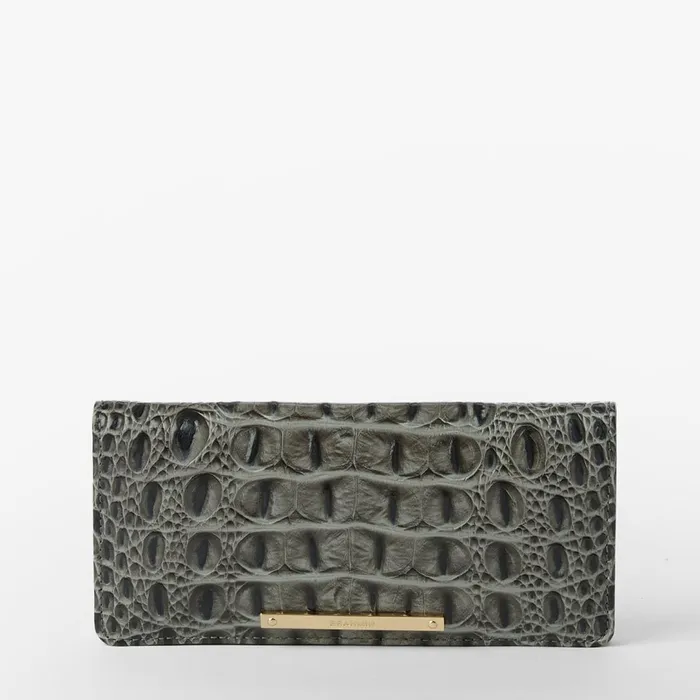 Brahmin Wallets and Wristlets Ady Wallet Charcoal Zinnia 8211 Women