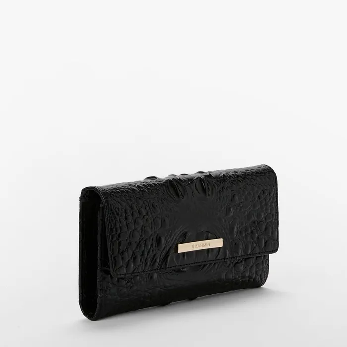 Brahmin Wallets and Wristlets Cordelia Wallet Black Melbourne 8211 Women Brahmin Wallets and Wristlets Cordelia Wallet Black Melbourne 8211 Women