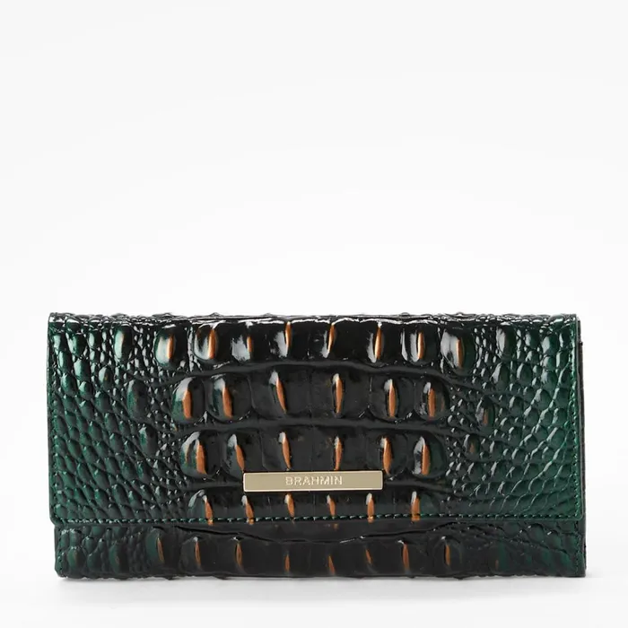 Brahmin Wallets and Wristlets Cordelia Wallet Evergreen Ombre 8211 Women