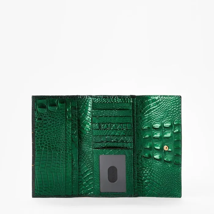 Brahmin Wallets and Wristlets Cordelia Wallet Evergreen Ombre 8211 Women Brahmin Wallets and Wristlets Cordelia Wallet Evergreen Ombre 8211 Women