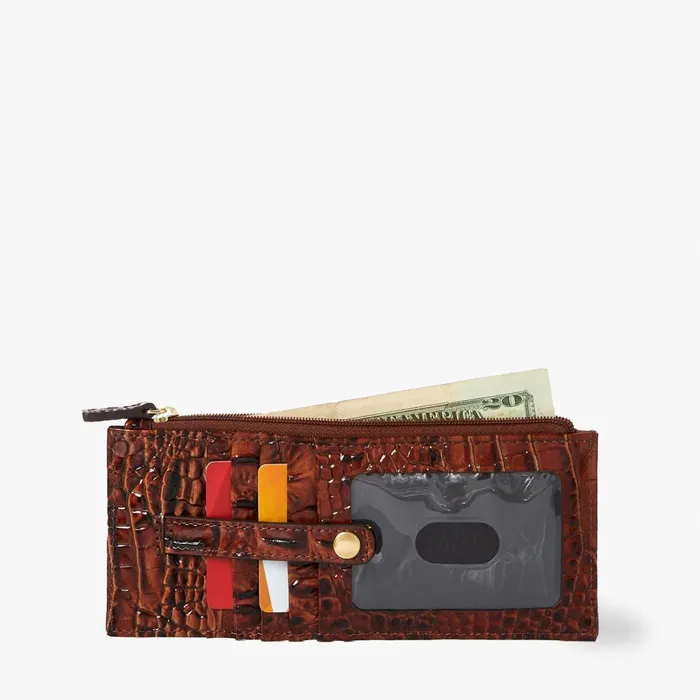 Brahmin Wallets and Wristlets Credit Card Wallet Black Melbourne 8211 Women Brahmin Wallets and Wristlets Credit Card Wallet Black Melbourne 8211 Women