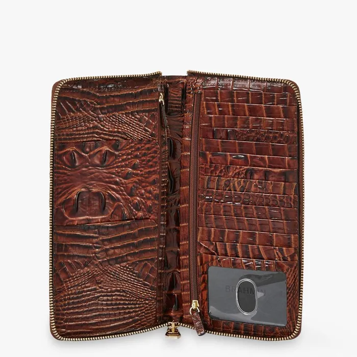 Brahmin Wallets and Wristlets Skyler Pecan Melbourne 8211 Women Brahmin Wallets and Wristlets Skyler Pecan Melbourne 8211 Women