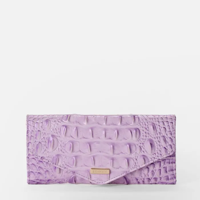 Brahmin Wallets and Wristlets Veronica Gentle Lavender Melbourne 8211 Women