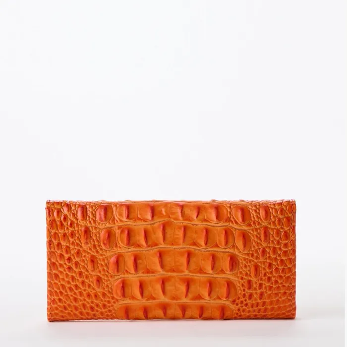 Brahmin Wallets and Wristlets Veronica Mandarin Orange 8211 Women