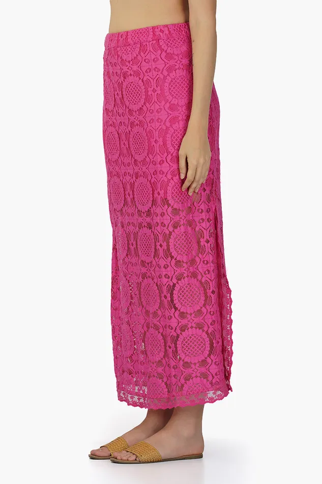 Brinda Crochet Lace Skirt Brinda Crochet Lace Skirt
