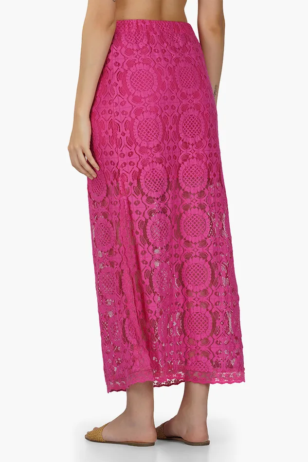 Brinda Crochet Lace Skirt Brinda Crochet Lace Skirt