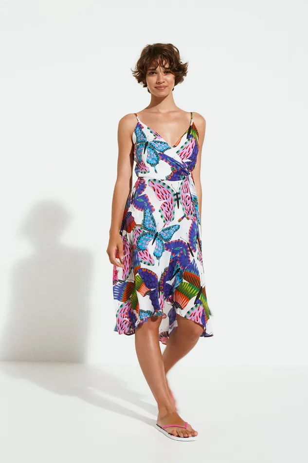 Butterfly Beach Dress Women Desigual Swimwear