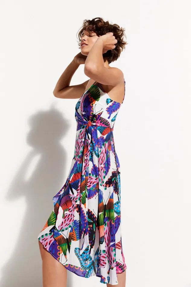 Butterfly Beach Dress Women Desigual Swimwear