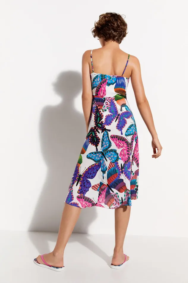 Butterfly Beach Dress Women Desigual Swimwear