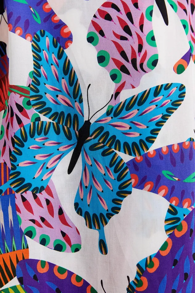 Butterfly Beach Dress Women Desigual Swimwear