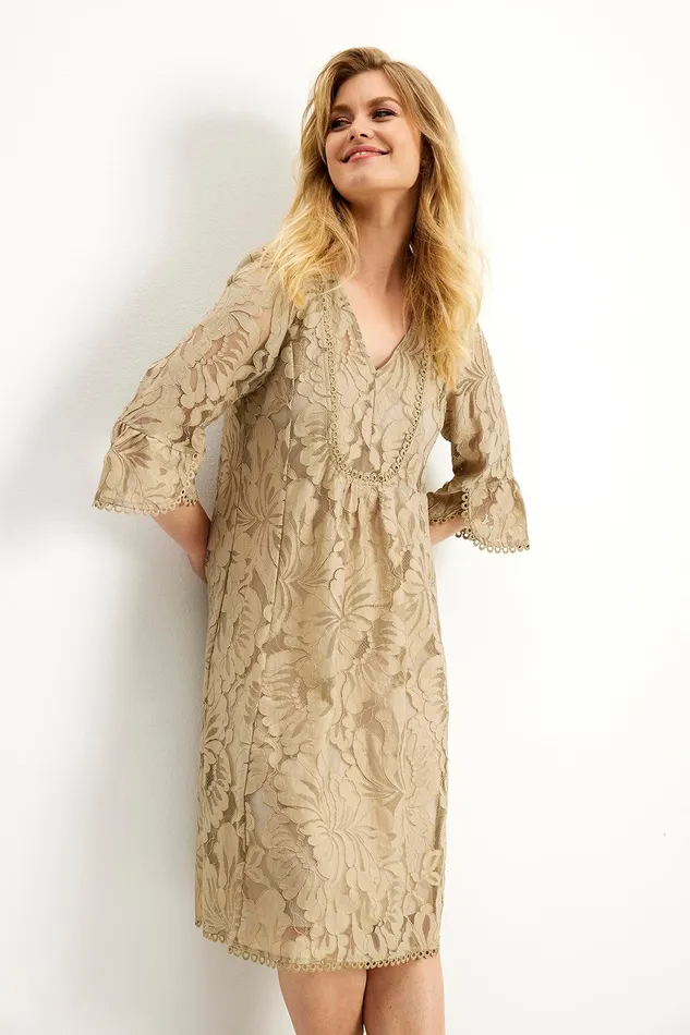 CAMIL DRESS 15786 190 Nature 190 Women IN FRONT DRESSES