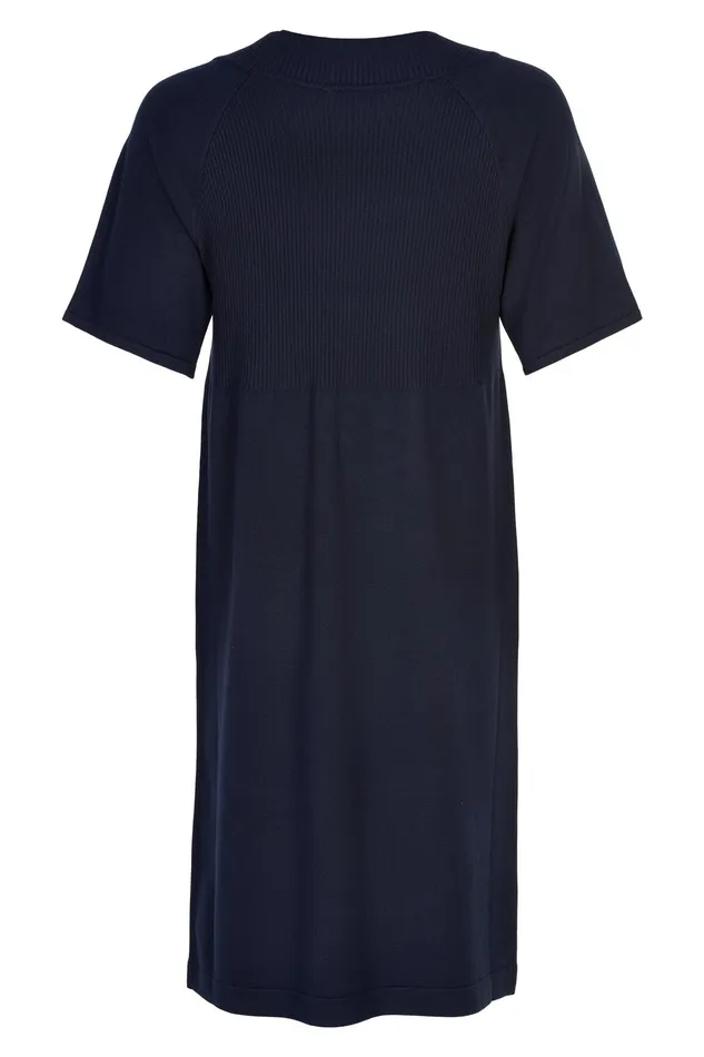 CAMILLE KNIT DRESS 14921 591 Navy 591 Women IN FRONT CARDIGANS KNITS