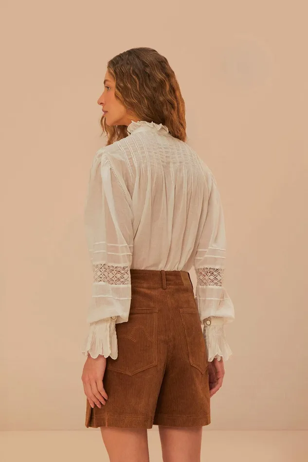 Caramel Corduroy Shorts Women FARM Rio Shorts Caramel Corduroy Shorts Women FARM Rio Shorts