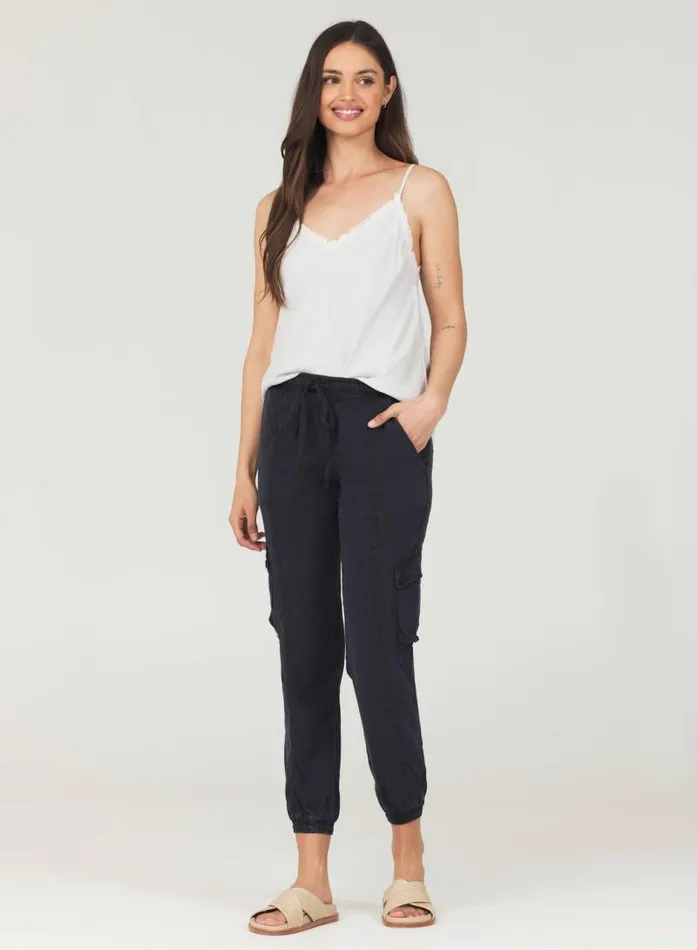 Cargo Track Pants 8211 Black Women Bella Dahl Pants Cargo Track Pants 8211 Black Women Bella Dahl Pants