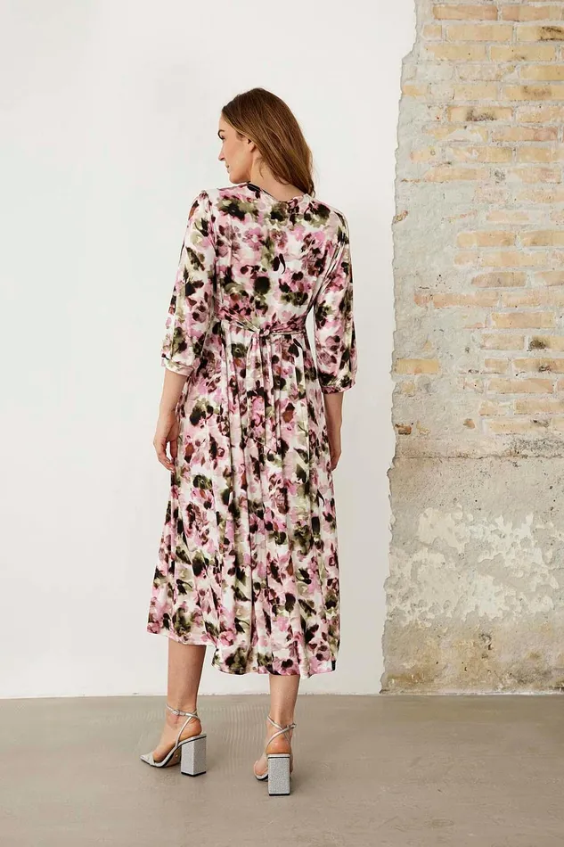 CASSIS DRESS 16196 215 Rose 215 Women IN FRONT DRESSES