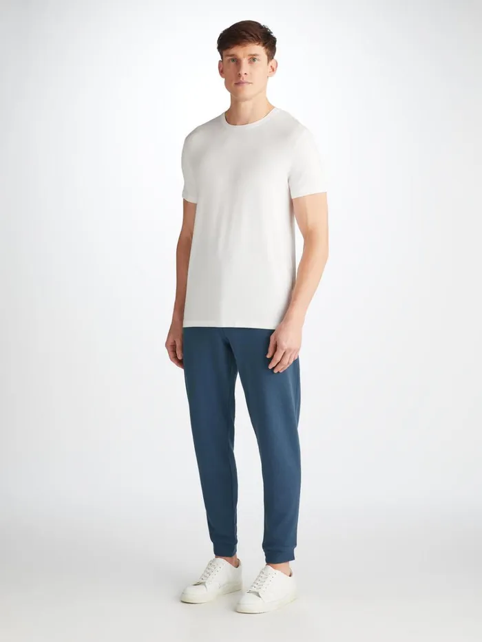 Casual Pants Men Derek Rose Sweatpants Quinn Cotton Modal Denim