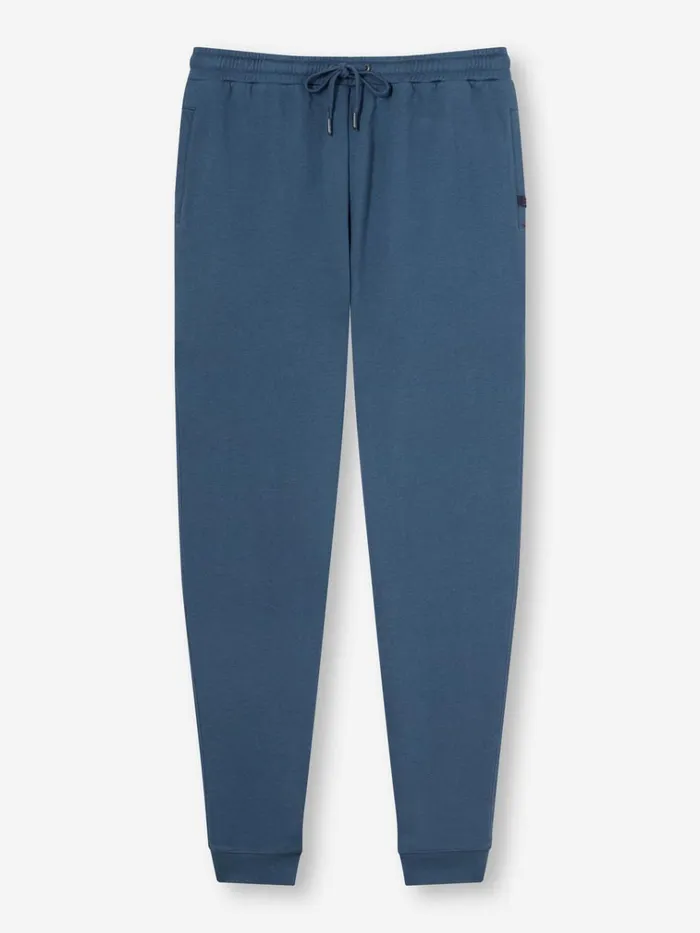 Casual Pants Men Derek Rose Sweatpants Quinn Cotton Modal Denim