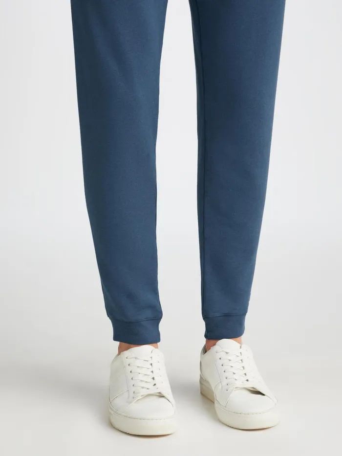 Casual Pants Men Derek Rose Sweatpants Quinn Cotton Modal Denim