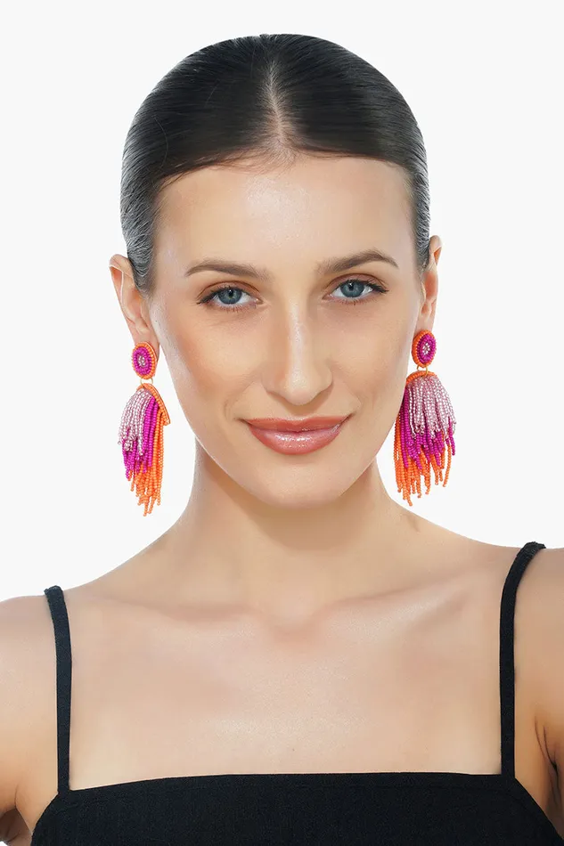 Charming Layered Beaded Earrings Charming Layered Beaded Earrings