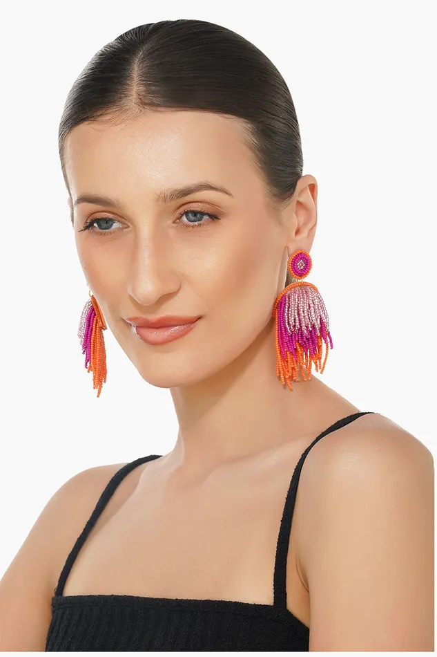 Charming Layered Beaded Earrings Charming Layered Beaded Earrings