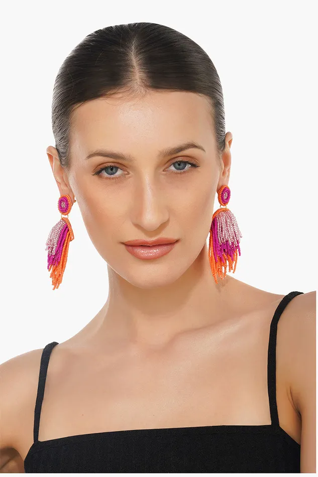 Charming Layered Beaded Earrings Charming Layered Beaded Earrings
