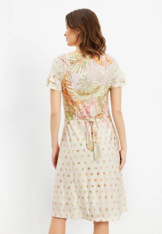 CHERI DRESS 15764 190 Nature 190 Women IN FRONT DRESSES