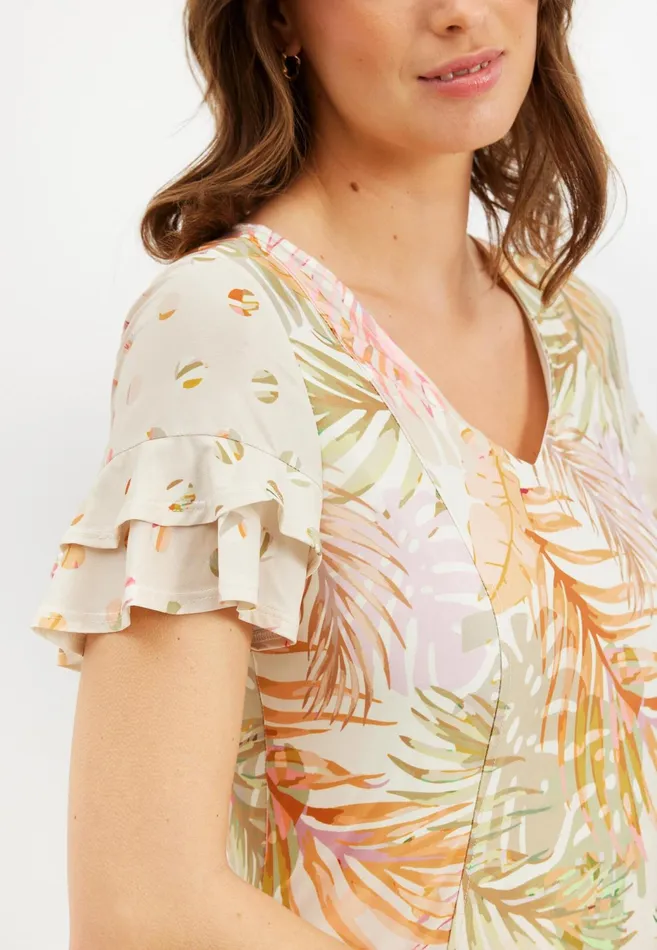 CHERI DRESS 15764 190 Nature 190 Women IN FRONT DRESSES