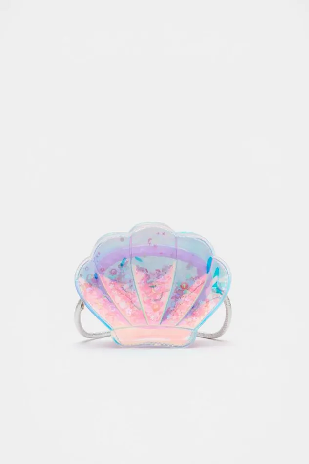 Child Costumes Seed Heritage Mermaid Shell Bag Iridescent