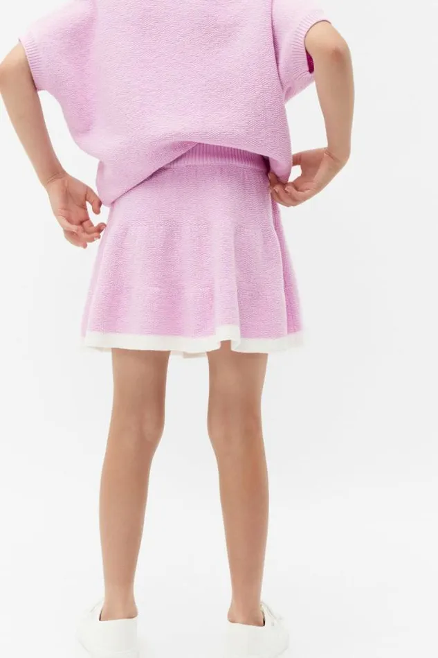 Child Knitwear and Sweaters Seed Heritage Sporty Knit Skirt Fairy Floss