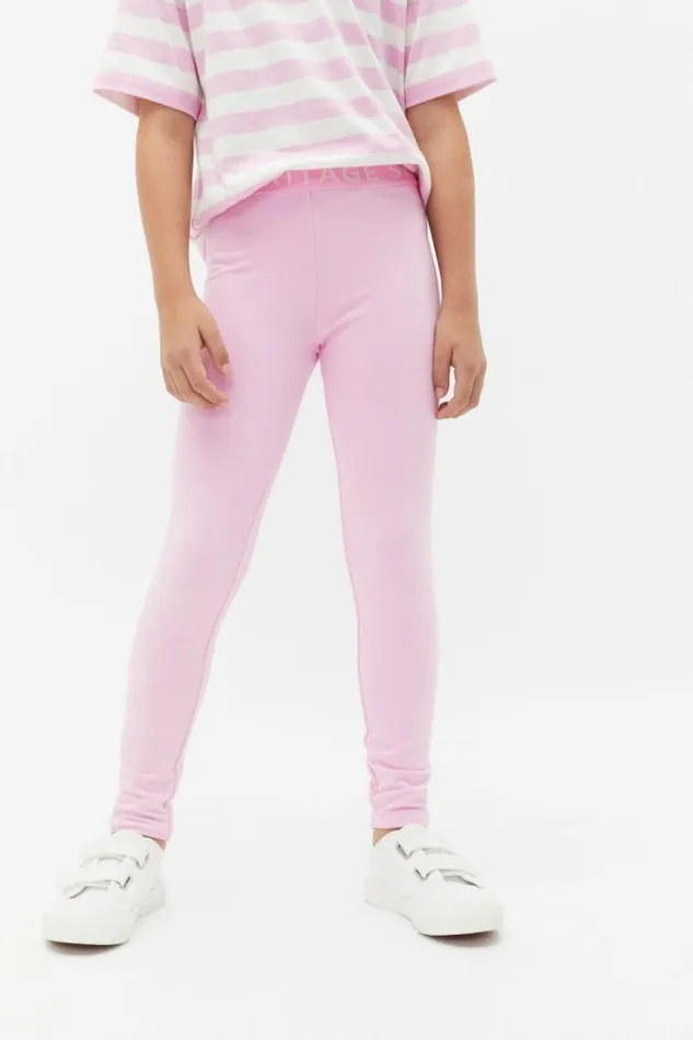 Child Leggings Seed Heritage Core Terry Legging Fairy Floss