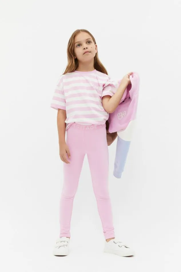Child Leggings Seed Heritage Core Terry Legging Fairy Floss