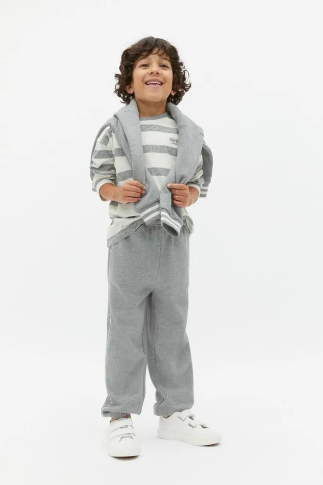 Child Pants Seed Heritage Core Track Pant Storm Marle